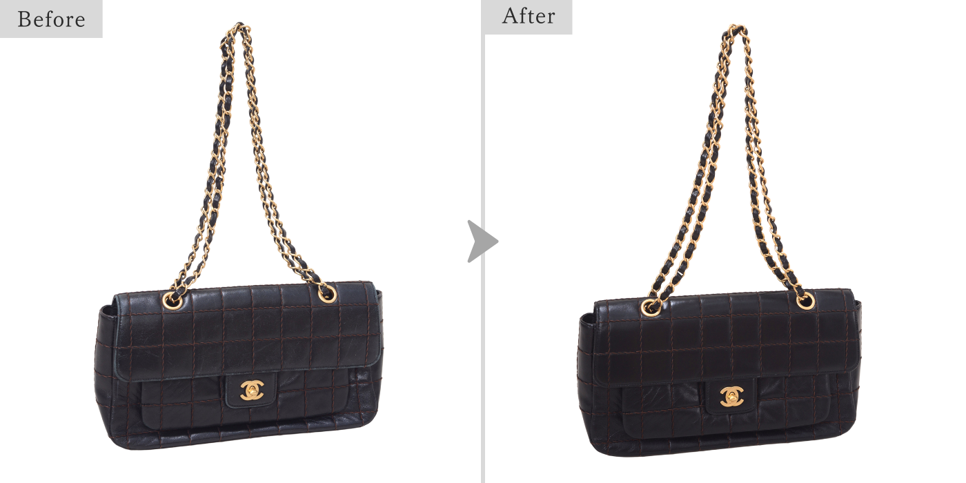 1 CHANELの四角いキルティングが甦る
